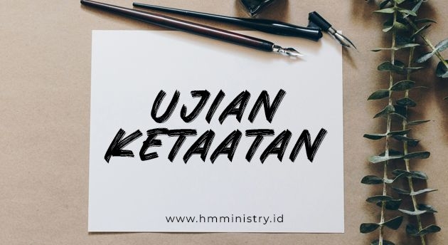 UJIAN KETAATAN